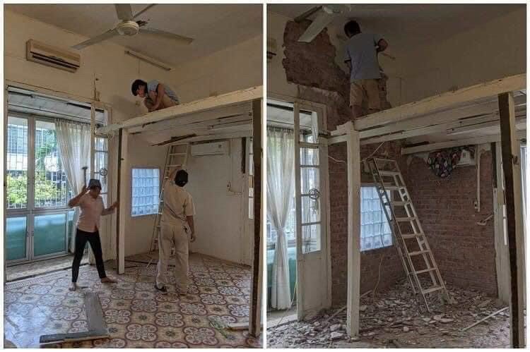 Thiết kế cải tạo nội thất không gian sống 7 cai tao noi that nha o 7