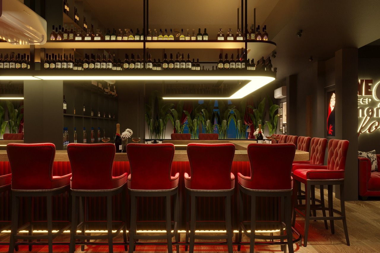 Thiết kế thi công quán Beer & Pub 2 thiet ke beer pub 1
