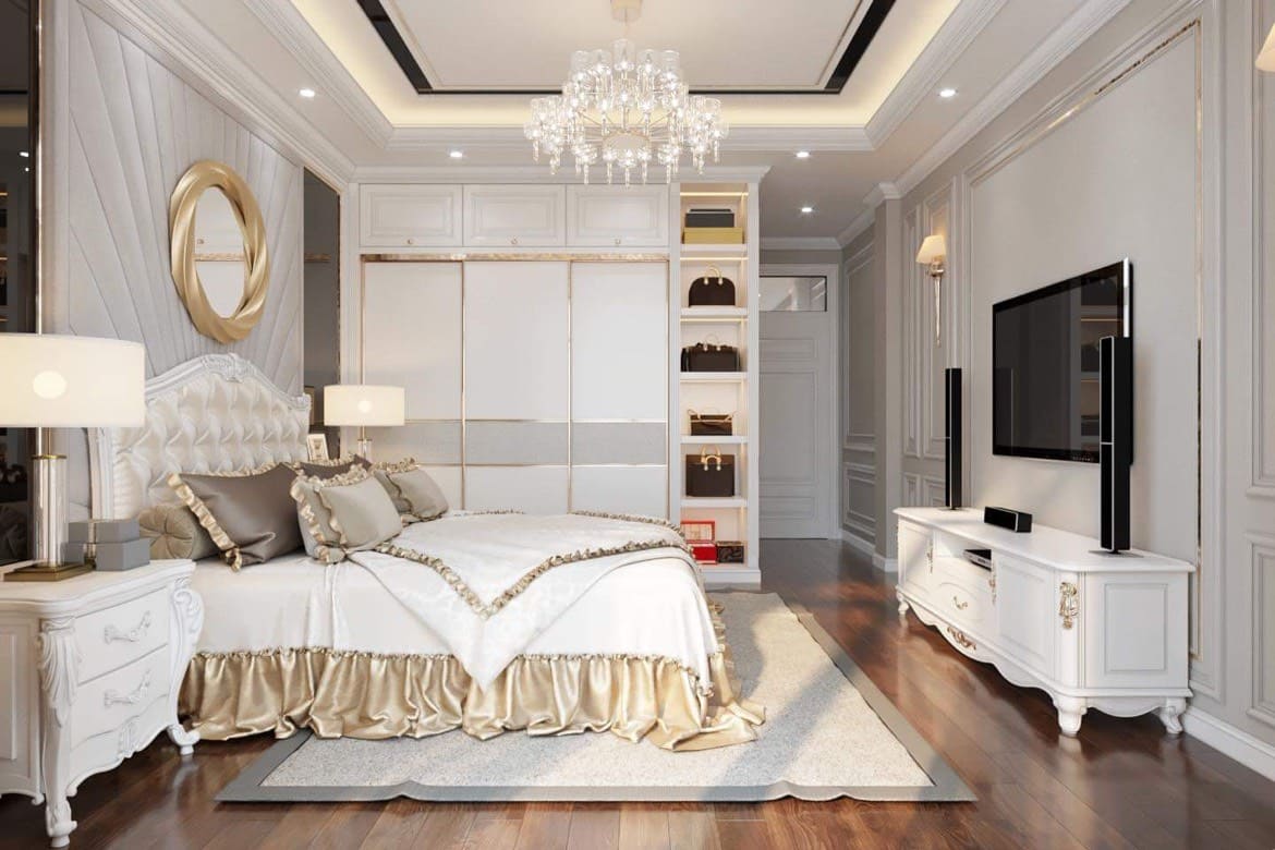 Thiết kế nội thất nhà ở phong cách hiện đại Luxury 6 thiet ke noi that nha o luxury 5