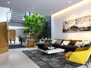 thiet ke noi that nha pho hien dai 1