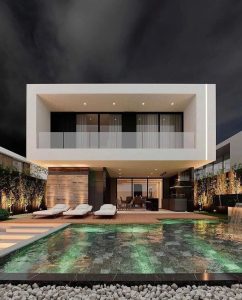 25 mau villa biet thu phong cach hien dai 8